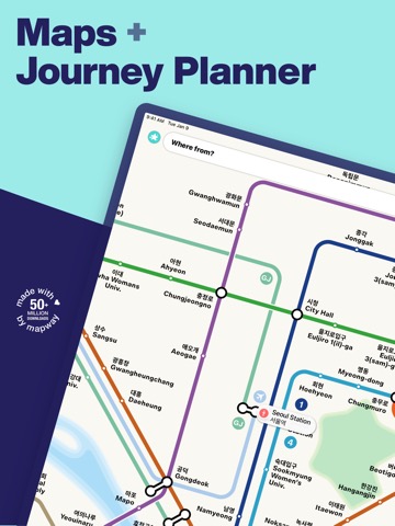 Seoul Metro Subway Mapのおすすめ画像1