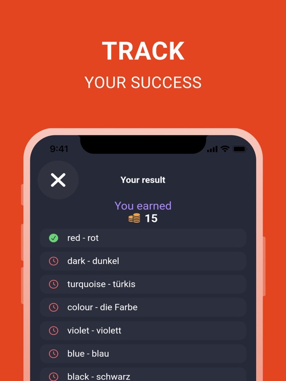 German Words A1-B1 | 2Shine iPad screenshot 5 - Education app