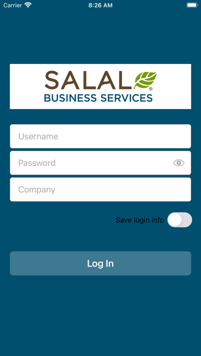 Salal CU Business Deposit Screenshot