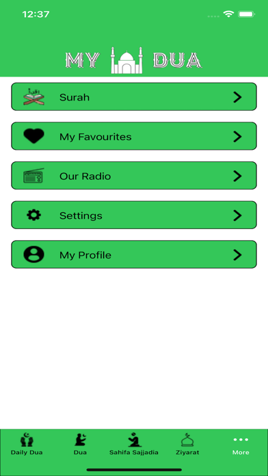 My dua online audio dua Screenshot