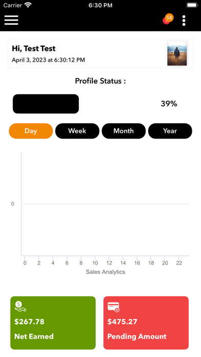 Magenative Grocery Seller app Screenshot