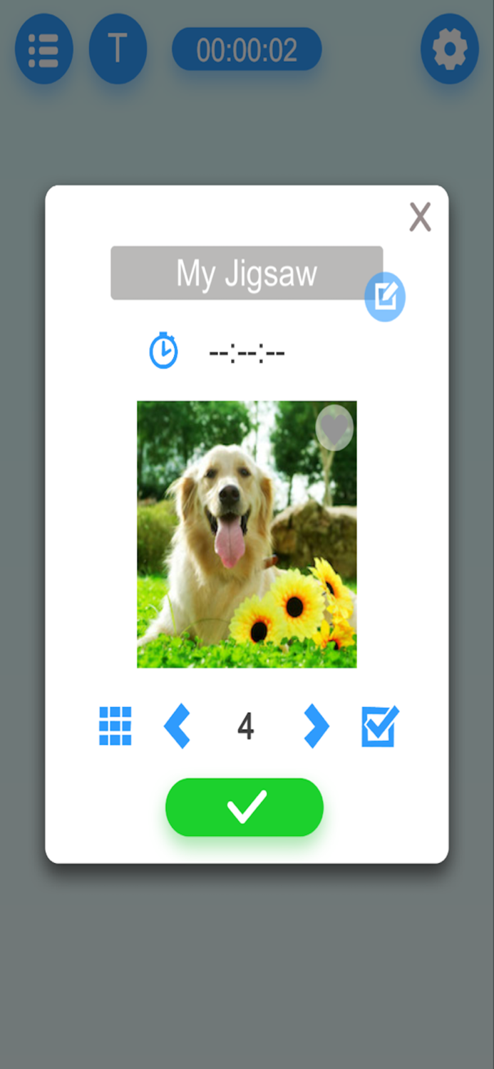 Jigsaw Puzzle - Slide Block