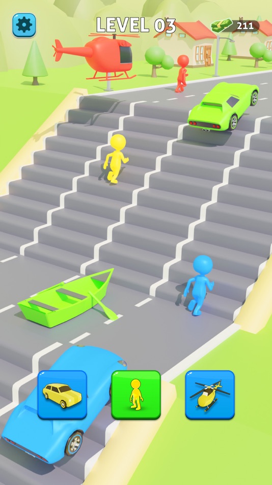 #6. Shape Shift Race (iOS) Podle: Adnan Sohail