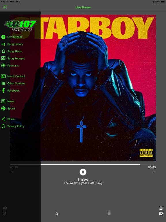 App screenshot
