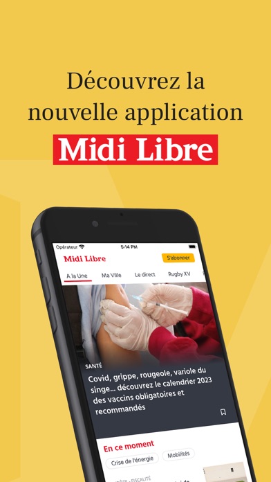 Screenshot #1 pour Midi Libre - Actus en direct