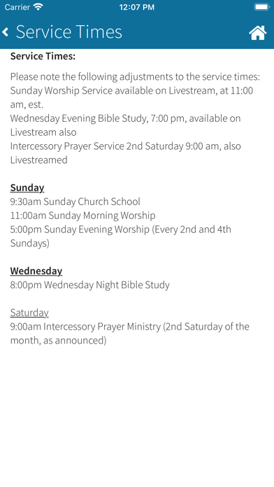 True Holiness Church Screenshot