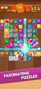 Jewel Fever - Match 3 Games screenshot #1 for iPhone