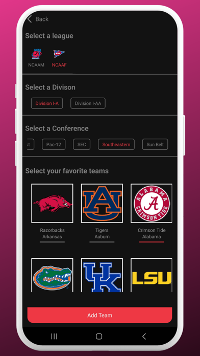 RaveOn — Sports Fans Be Heard Screenshot