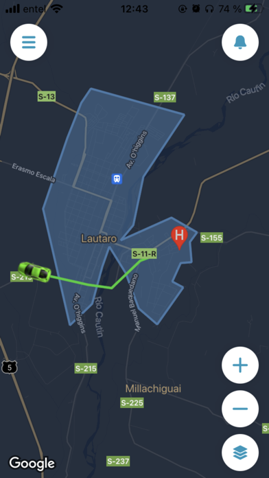 GPS LatamTracker Screenshot