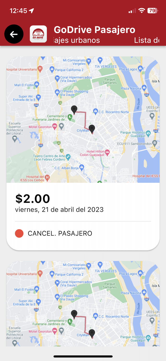 GoDrive Pasajero
