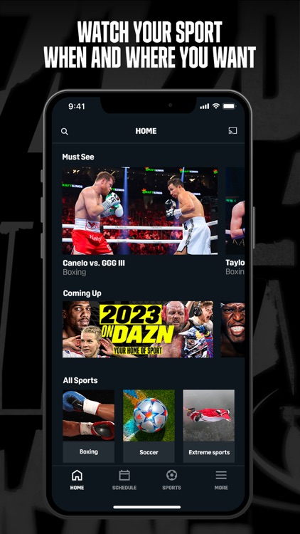 DAZN: Stream Live Sports screenshot-5