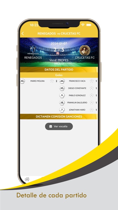 J.V. Eventos Screenshot