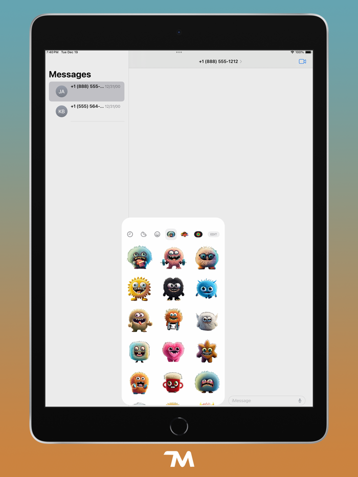 Daily Monster Stickers