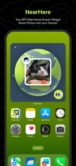Game screenshot NearHere - BFF Map Widget mod apk