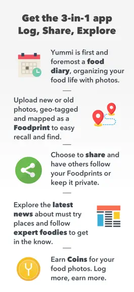 Game screenshot YUMMI: Restaurant & Food Diary hack