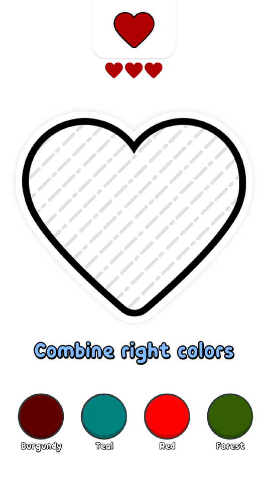 #3. Color Mixing Puzzle (iOS) 来自: Indigo Bunting