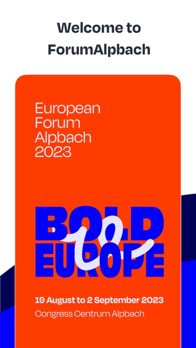 European Forum Alpbach - EFA Screenshot