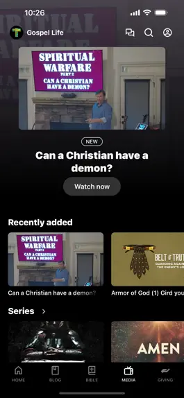 Game screenshot Gospel Life Ministries hack