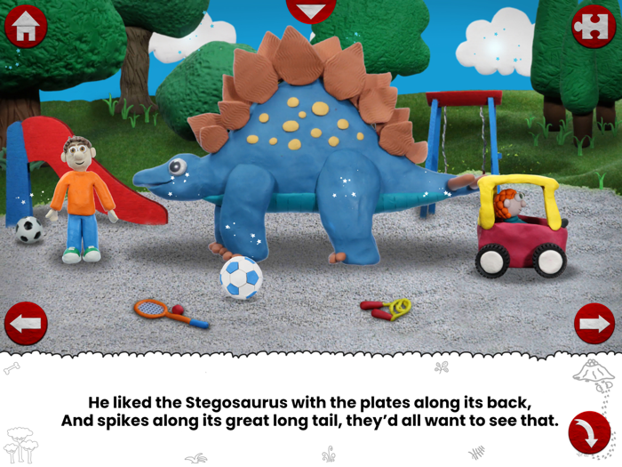 Dinosaur for Show and Tell Lite