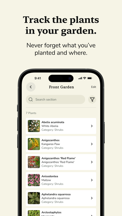 MyGardener Gardening Assistant Screenshot