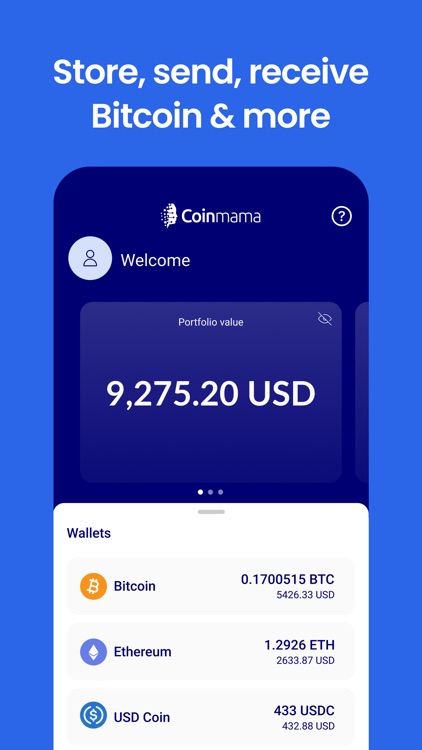 Coinmama: Crypto Wallet App screenshot-0