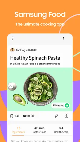 Game screenshot Samsung Food: Meal Planning mod apk