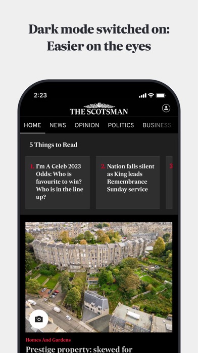 The Scotsman Newspaper Screenshot
