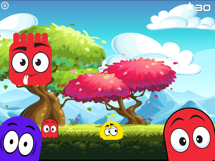 Monster Hop Cartoon Kid Puzzle