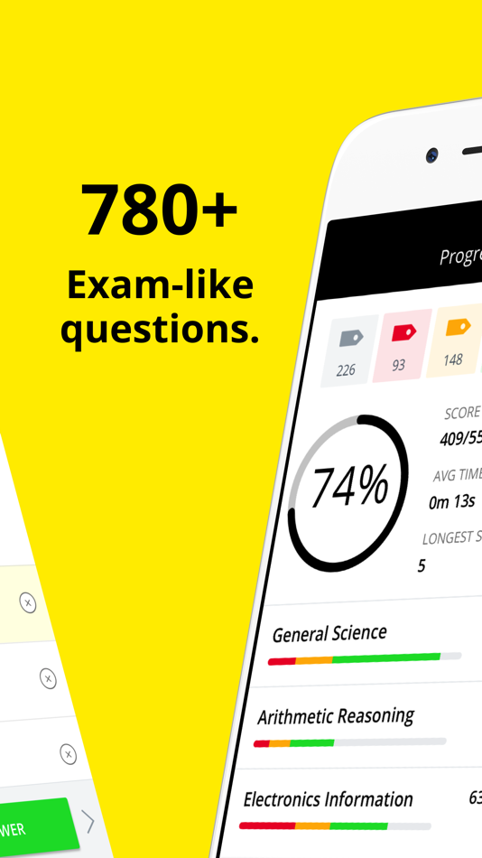 #3. ASVAB Practice For Dummies (iOS) 由: Higher Learning Technologies