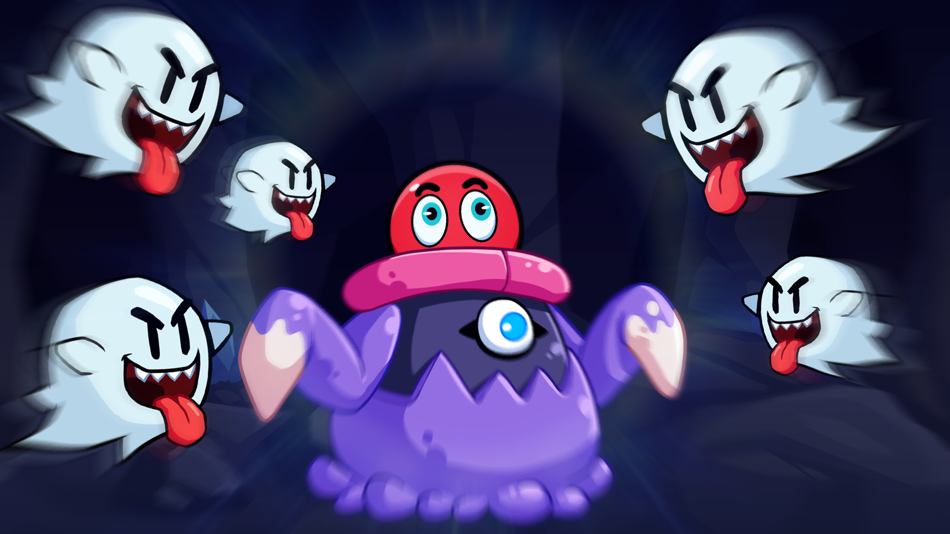 #2. Ball Ghost in the Red Temple (iOS) Bởi: Kim Pham