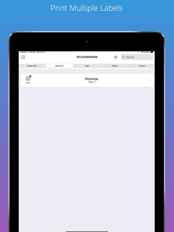 BOH Labels iPad screenshot 2 - Business app