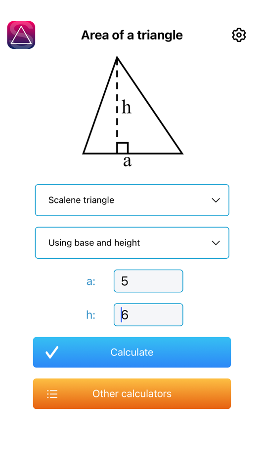 #1. Area of triangle (iOS) 由: Roman Konasov
