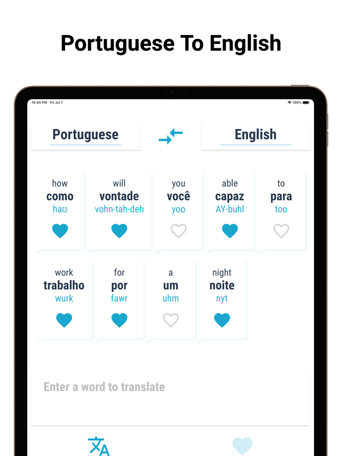 Portuguese Translator Offline