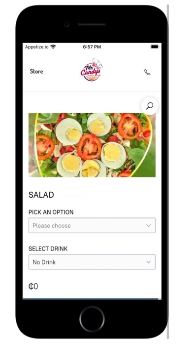 Mr Candy Ghana iPhone screenshot 4 - Food & Drink app