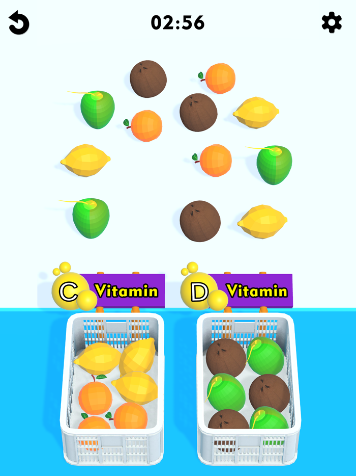 VitaMatch 3D - Match and Sort