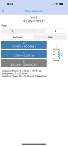 Easy Ohm's Law screenshot #2 for iPhone