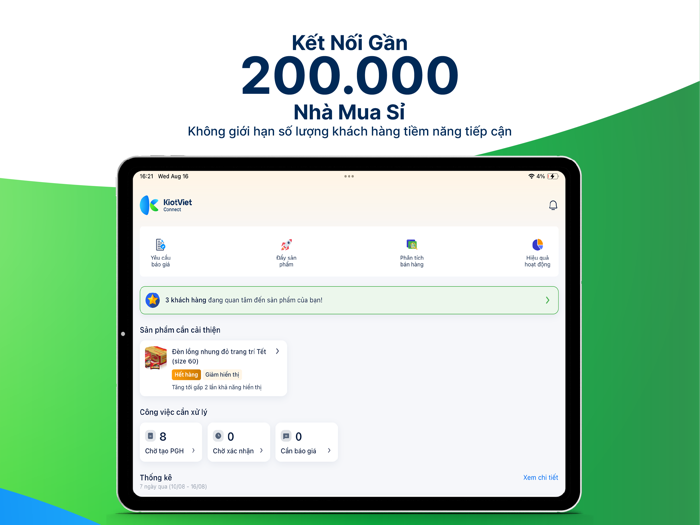 KiotViet Connect Nhà bán sỉ