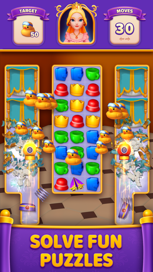 #2. Castle Match - Puzzle (iOS) Ved: Nox(HongKong) Limited