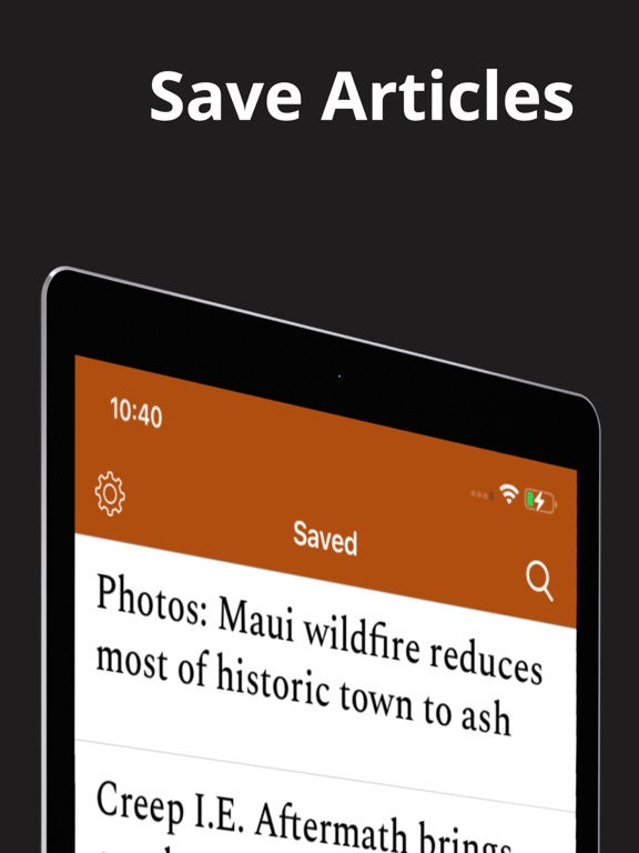 OCRegister iPad screenshot 4 - News app