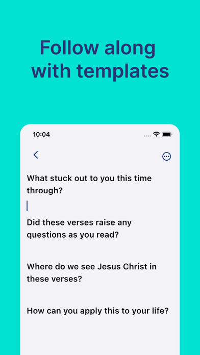 Daily: Bible Note Taking Screenshot