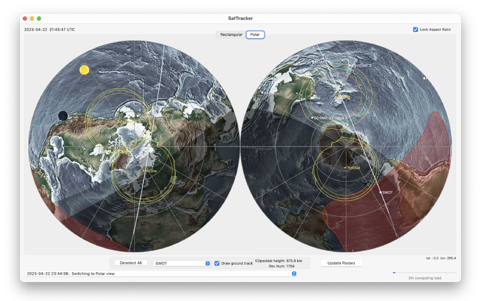 #9. SatTracker (macOS) 由: GerSpatial