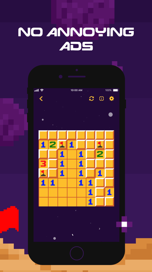 #4. Minesweeper Classic Puzzle App (iOS) 来自: DIGITAL CENTURY MANAGEMENT S.R.L.