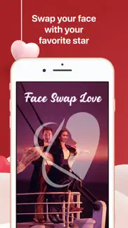valentines day: face swap love iphone screenshot 1