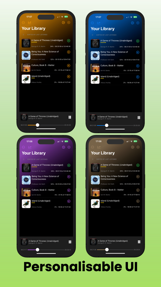 #1. Clearly - Audiobook Player (iOS) 由: Michael Saggerson