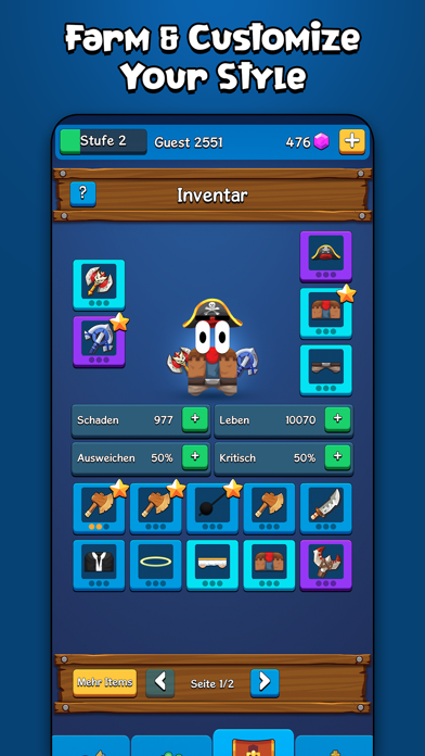 Casual Climb: Online RPG Screenshot