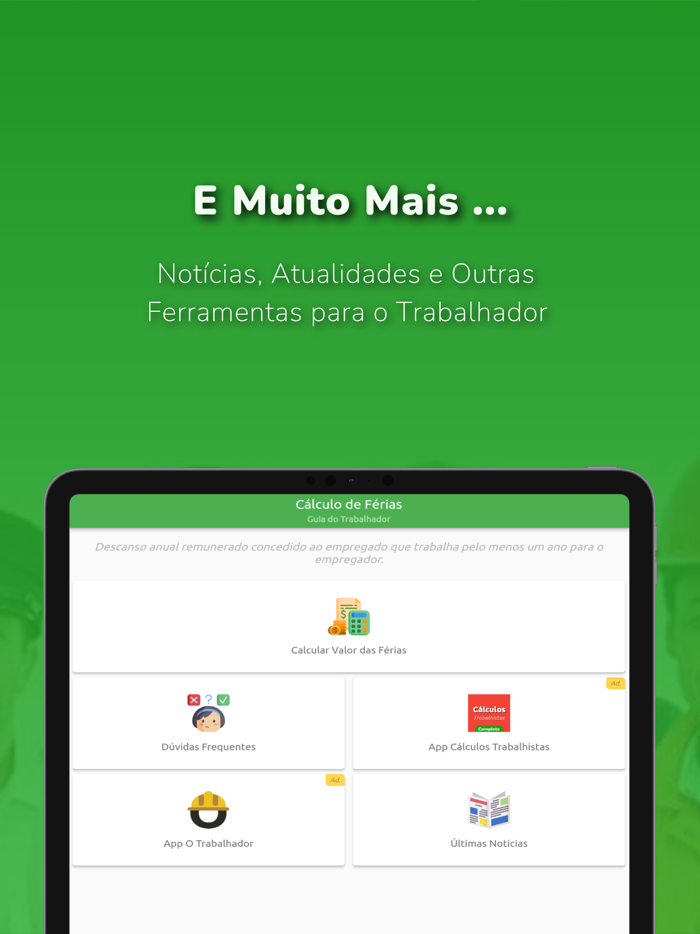 Cálculo de Férias Fácil