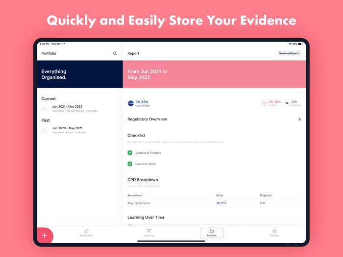 Ausmed - CE Portfolio App