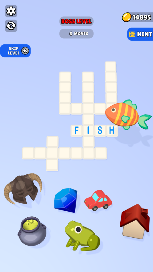 #1. Crossword Puzzle 3D (iOS) 由: Bahadir Yerdelen