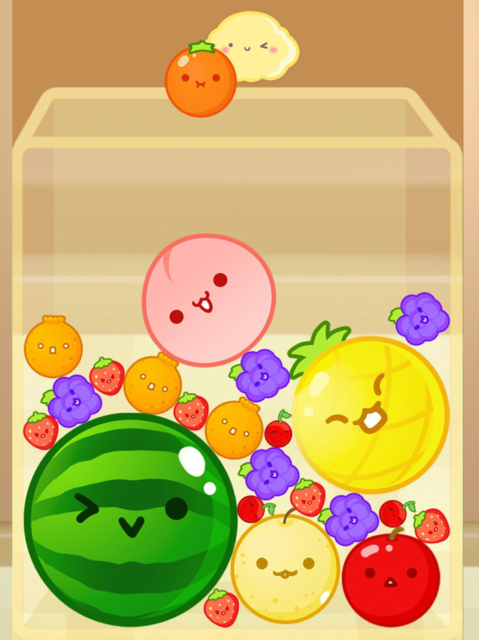 Watermelon game  merge