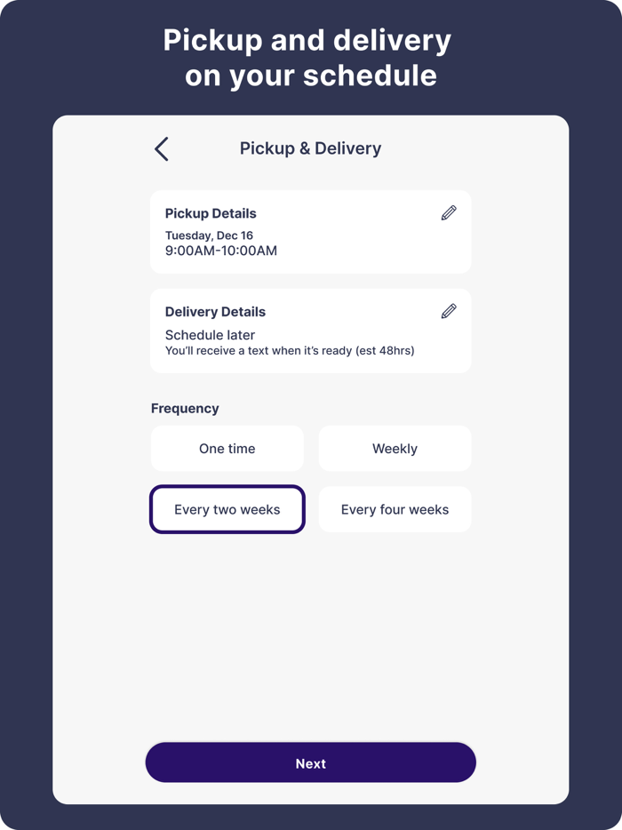 Laundry Time Delivery